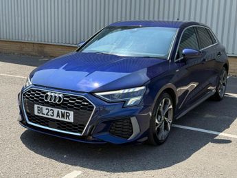 Audi A3 1.0 TFSI 30 S line Sportback S Tronic Euro 6 (s/s) 5dr