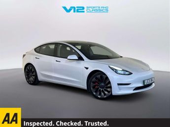 Tesla Model 3 (Dual Motor) Performance Saloon 4dr Electric Auto 4WDE (Performa