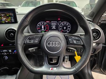 Audi A3 2.0 TFSI S line Sportback S Tronic quattro Euro 6 (s/s) 5dr