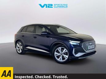 Audi Q4 e-tron 40 S line SUV 5dr Electric Auto 82kWh (204 ps)