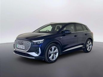 Audi Q4 e-tron 40 S line SUV 5dr Electric Auto 82kWh (204 ps)