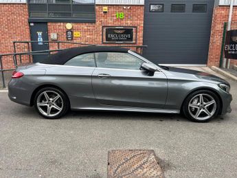 Mercedes-Benz C Class 2.1 C220d AMG Line Cabriolet G-Tronic+ Euro 6 (s/s) 2dr