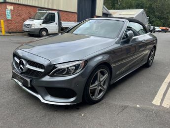 Mercedes-Benz C Class 2.1 C220d AMG Line Cabriolet G-Tronic+ Euro 6 (s/s) 2dr