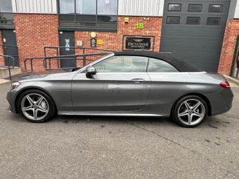Mercedes-Benz C Class 2.1 C220d AMG Line Cabriolet G-Tronic+ Euro 6 (s/s) 2dr