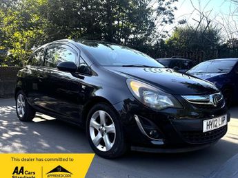 Vauxhall Corsa 1.2i ecoFLEX 16V SXi Euro 5 (s/s) 3dr (A/C)