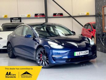 Tesla Model 3 (Dual Motor) Performance Auto 4WDE 4dr (Performance Upgrade)