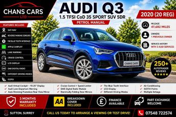 Audi Q3 1.5 TFSI CoD 35 Sport Euro 6 (s/s) 5dr