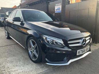 Mercedes-Benz C Class 2.1 C300dh AMG Line G-Tronic+ Euro 6 (s/s) 4dr