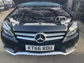 Mercedes-Benz C Class 2.1 C300dh AMG Line G-Tronic+ Euro 6 (s/s) 4dr