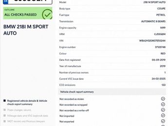 BMW 2 Series 1.5 218i GPF M Sport Auto Euro 6 (s/s) 2dr