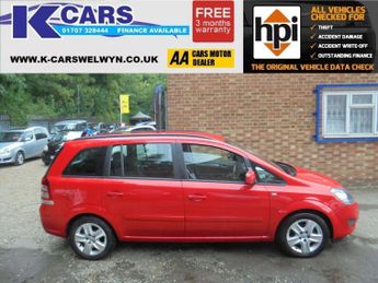 Vauxhall Zafira 1.6 16V Exclusiv Euro 5 5dr