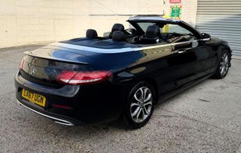 Mercedes-Benz C Class 2.1 C220d Sport Cabriolet G-Tronic+ 4MATIC Euro 6 (s/s) 2dr