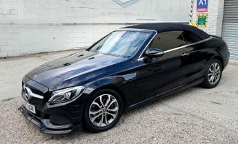 Mercedes-Benz C Class 2.1 C220d Sport Cabriolet G-Tronic+ 4MATIC Euro 6 (s/s) 2dr