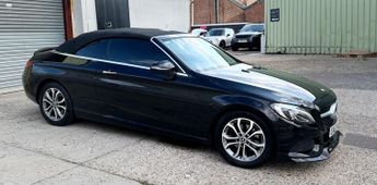 Mercedes-Benz C Class 2.1 C220d Sport Cabriolet G-Tronic+ 4MATIC Euro 6 (s/s) 2dr
