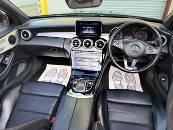 Mercedes-Benz C Class 2.1 C220d Sport Cabriolet G-Tronic+ 4MATIC Euro 6 (s/s) 2dr
