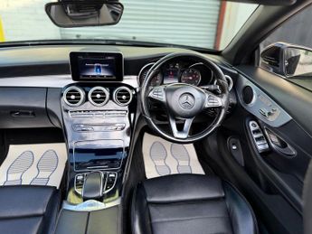 Mercedes-Benz C Class 2.1 C220d Sport Cabriolet G-Tronic+ 4MATIC Euro 6 (s/s) 2dr