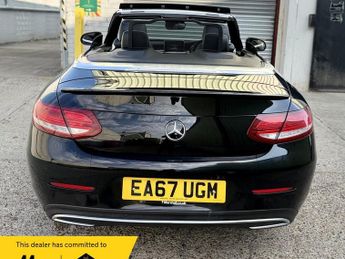 Mercedes-Benz C Class 2.1 C220d Sport Cabriolet G-Tronic+ 4MATIC Euro 6 (s/s) 2dr