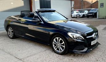 Mercedes-Benz C Class 2.1 C220d Sport Cabriolet G-Tronic+ 4MATIC Euro 6 (s/s) 2dr