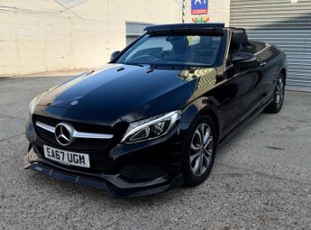 Mercedes-Benz C Class 2.1 C220d Sport Cabriolet G-Tronic+ 4MATIC Euro 6 (s/s) 2dr