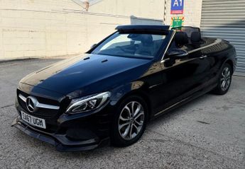 Mercedes-Benz C Class 2.1 C220d Sport Cabriolet G-Tronic+ 4MATIC Euro 6 (s/s) 2dr