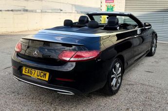 Mercedes-Benz C Class 2.1 C220d Sport Cabriolet G-Tronic+ 4MATIC Euro 6 (s/s) 2dr