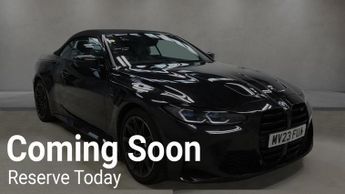 BMW M4 3.0 BiTurbo Competition Convertible 2dr Petrol Steptronic M xDri