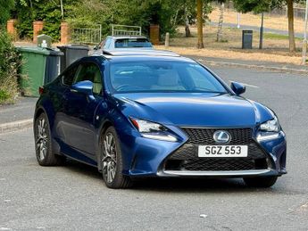 Lexus RC 2.5 300h F Sport Coupe 2dr Petrol Hybrid CVT Euro 6 (s/s) (223 p