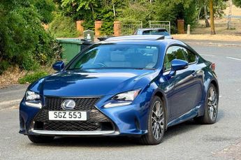 Lexus RC 2.5 300h F Sport Coupe 2dr Petrol Hybrid CVT Euro 6 (s/s) (223 p