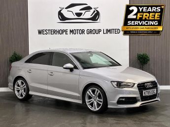 Audi A3 1.6 TDI S line S Tronic Euro 6 (s/s) 4dr (Nav)