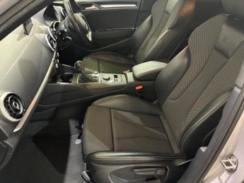 Audi A3 1.6 TDI S line S Tronic Euro 6 (s/s) 4dr (Nav)