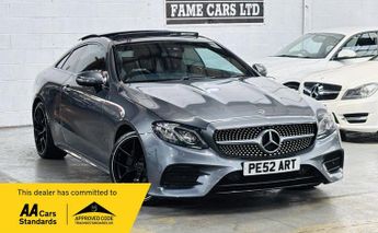 Mercedes E Class 2.0 E220d AMG Line (Premium Plus) G-Tronic+ Euro 6 (s/s) 2dr