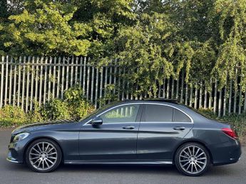 Mercedes-Benz C Class 2.1 C220d AMG Line (Premium) 7G-Tronic+ Euro 6 (s/s) 4dr