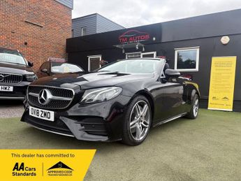 Mercedes E Class 2.0 E300 AMG Line Cabriolet G-Tronic+ Euro 6 (s/s) 2dr