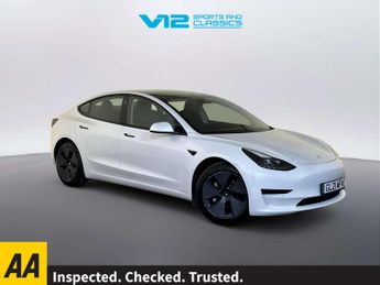 Tesla Model 3 Standard Range Plus Saloon 4dr Electric Auto RWD (241 bhp)
