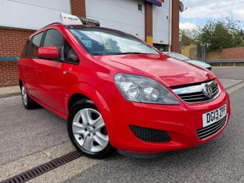 Vauxhall Zafira 1.6 16V Exclusiv MPV 5dr Petrol Manual Euro 5 (115 ps)