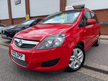 Vauxhall Zafira 1.8 16V Exclusiv MPV 5dr Petrol Manual Euro 5 (120 ps)