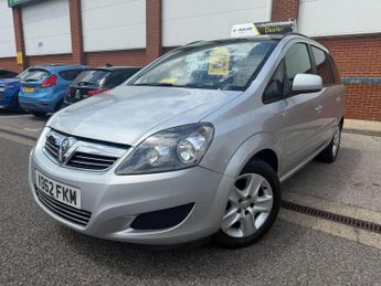 Vauxhall Zafira 1.8 16V Exclusiv MPV 5dr Petrol Manual Euro 5 (120 ps)