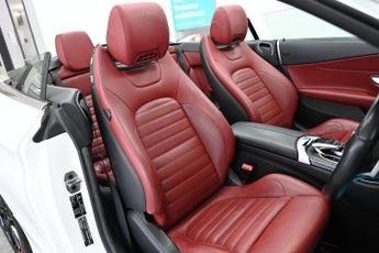 MERCEDES-BENZ C CLASS 2.0 C200 AMG Line (Premium Plus) Cabriolet 2dr Petrol G-Tronic+ 