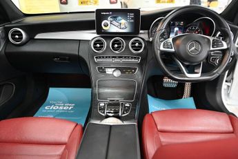 MERCEDES-BENZ C CLASS 2.0 C200 AMG Line (Premium Plus) Cabriolet 2dr Petrol G-Tronic+ 