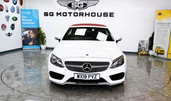MERCEDES-BENZ C CLASS 2.0 C200 AMG Line (Premium Plus) Cabriolet 2dr Petrol G-Tronic+ 