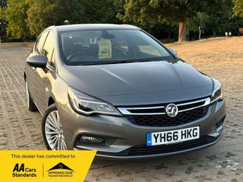 Vauxhall Astra 1.4i Turbo Elite Nav Hatchback 5dr Petrol Manual Euro 6 (150 ps)