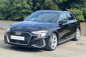 Audi A3 1.5 TFSI 35 S line Sportback 5dr Petrol S Tronic Euro 6 (s/s) (1