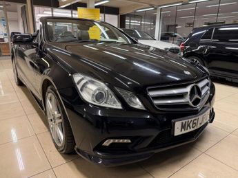 Mercedes E Class 2.1 E220 CDI BlueEfficiency Sport Edition 125 Cabriolet G-Tronic