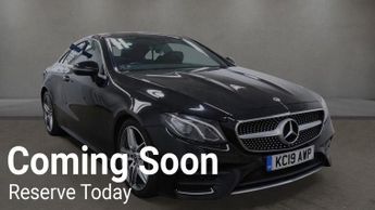 Mercedes E Class 2.0 E220d AMG Line Coupe 2dr Diesel G-Tronic+ Euro 6 (s/s) (194 