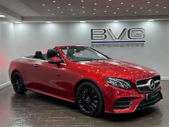 Mercedes E Class 2.0 E300 AMG Line Cabriolet G-Tronic+ Euro 6 (s/s) 2dr