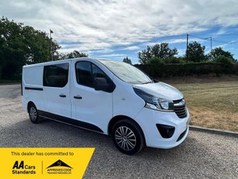 Vauxhall Vivaro 1.6 CDTi 2900 Sportive Crew Van L2 H1 Euro 6 5dr (6 Seat)