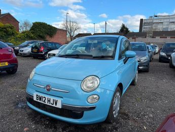 Fiat 500 0.9 TwinAir BlackJack Hatchback 3dr Petrol Auto Euro 5 (s/s) (85