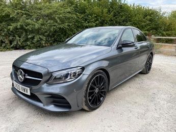 Mercedes C Class 2.0 C220d AMG Line (Premium) G-Tronic+ Euro 6 (s/s) 4dr