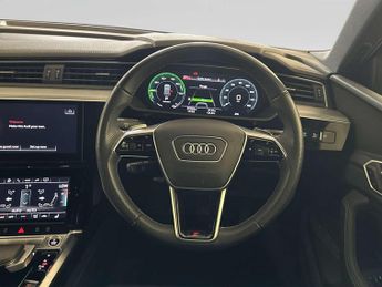 Audi e-tron 55 S line SUV 5dr Electric Auto quattro 95kWh (11kW Charger) (40