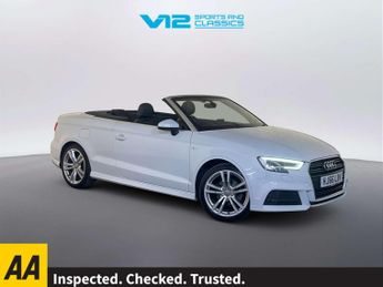 Audi A3 Cabriolet 2.0 TDI S line Convertible 2dr Diesel Manual Euro 6 (s/s) (150 p